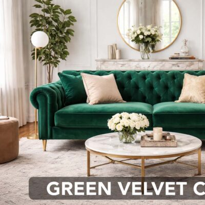 Green Velvet Couch Style Guide