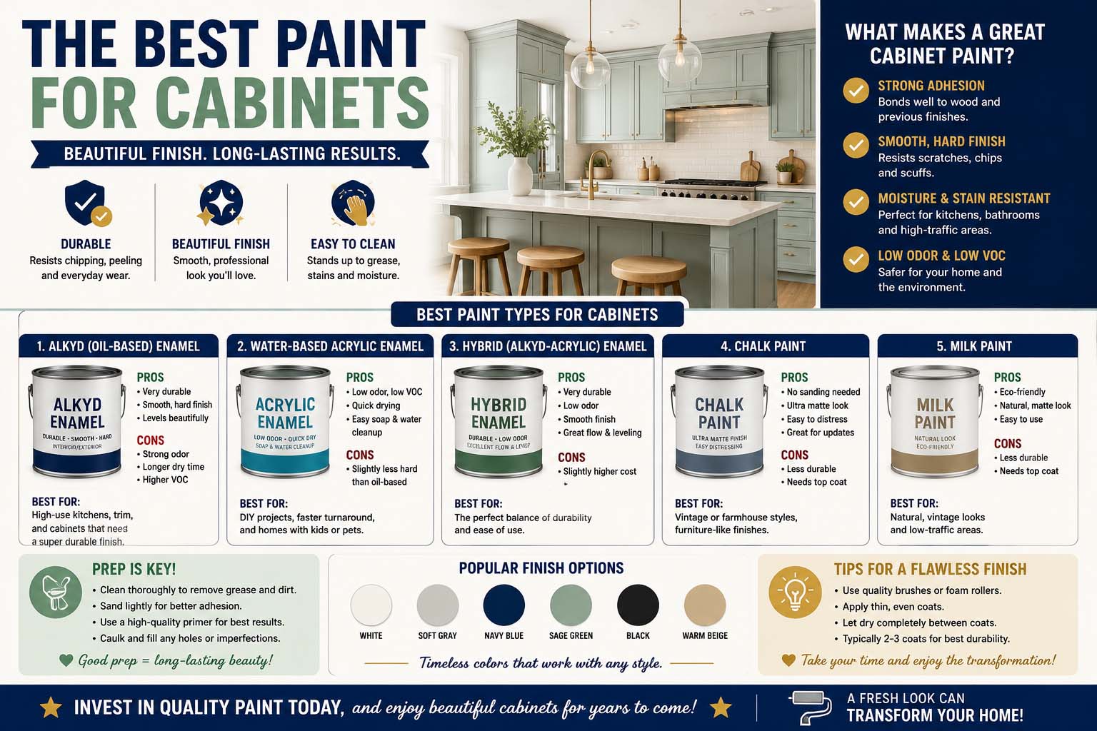 best paint for cabinets