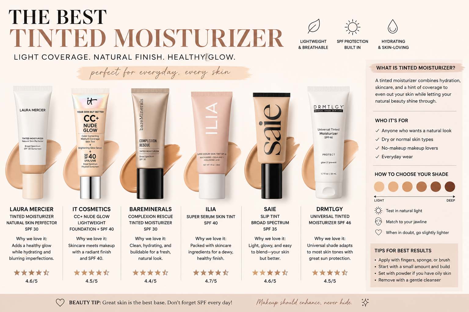 best tinted moisturizer