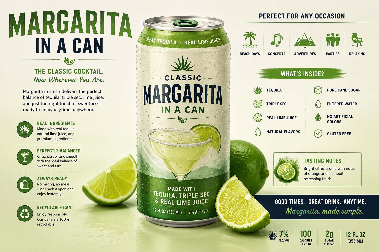 margarita in a can