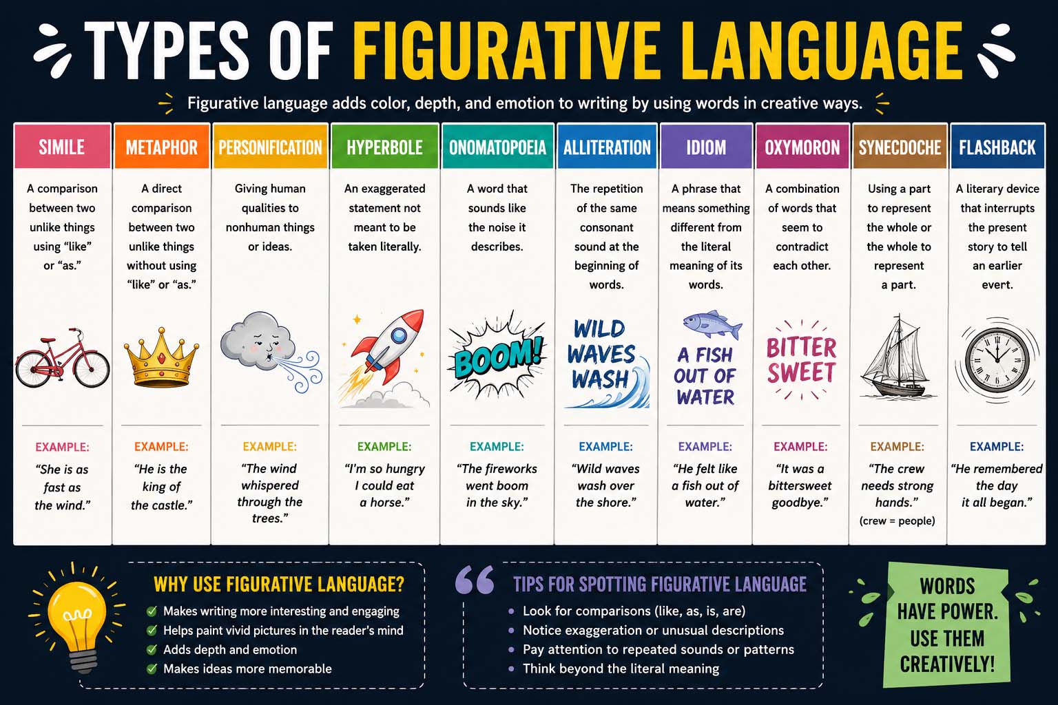 types of figurative language