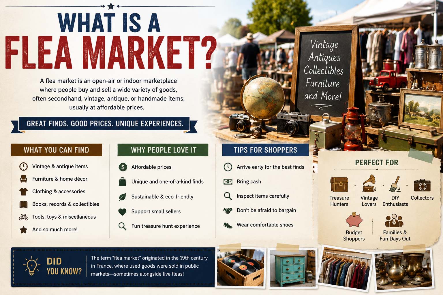 what is a flea market