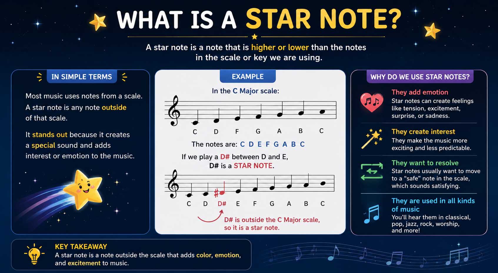 what is a star note