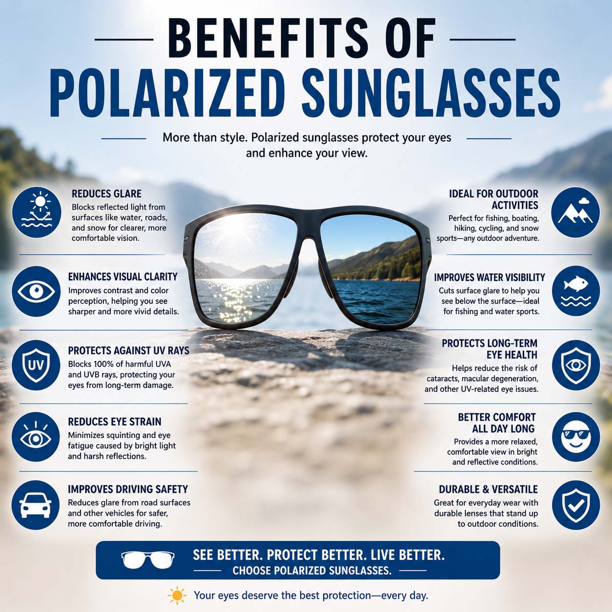 benefits of polarized sunglasses