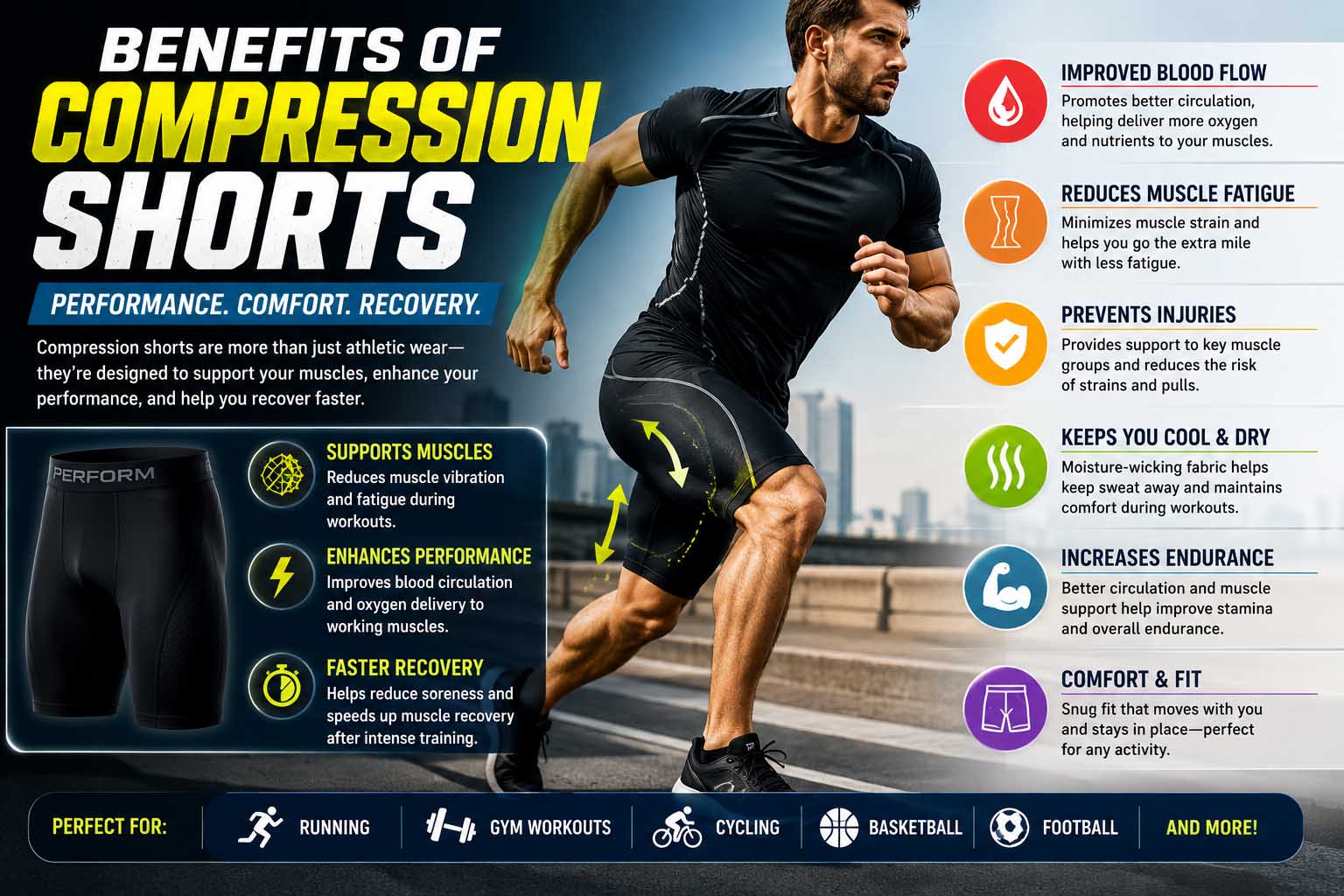 benefits of compression shorts