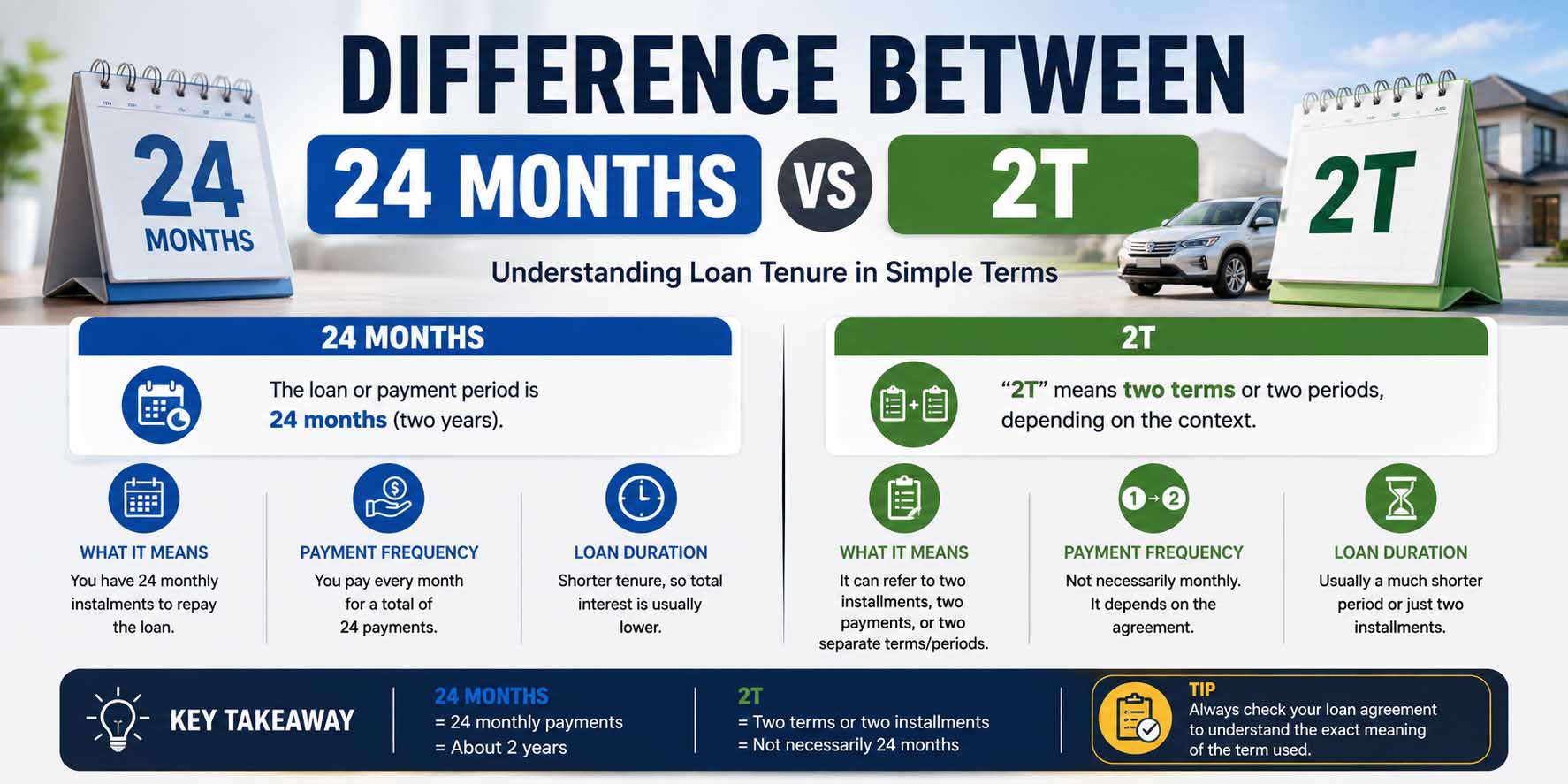 difference between 24 months and 2t