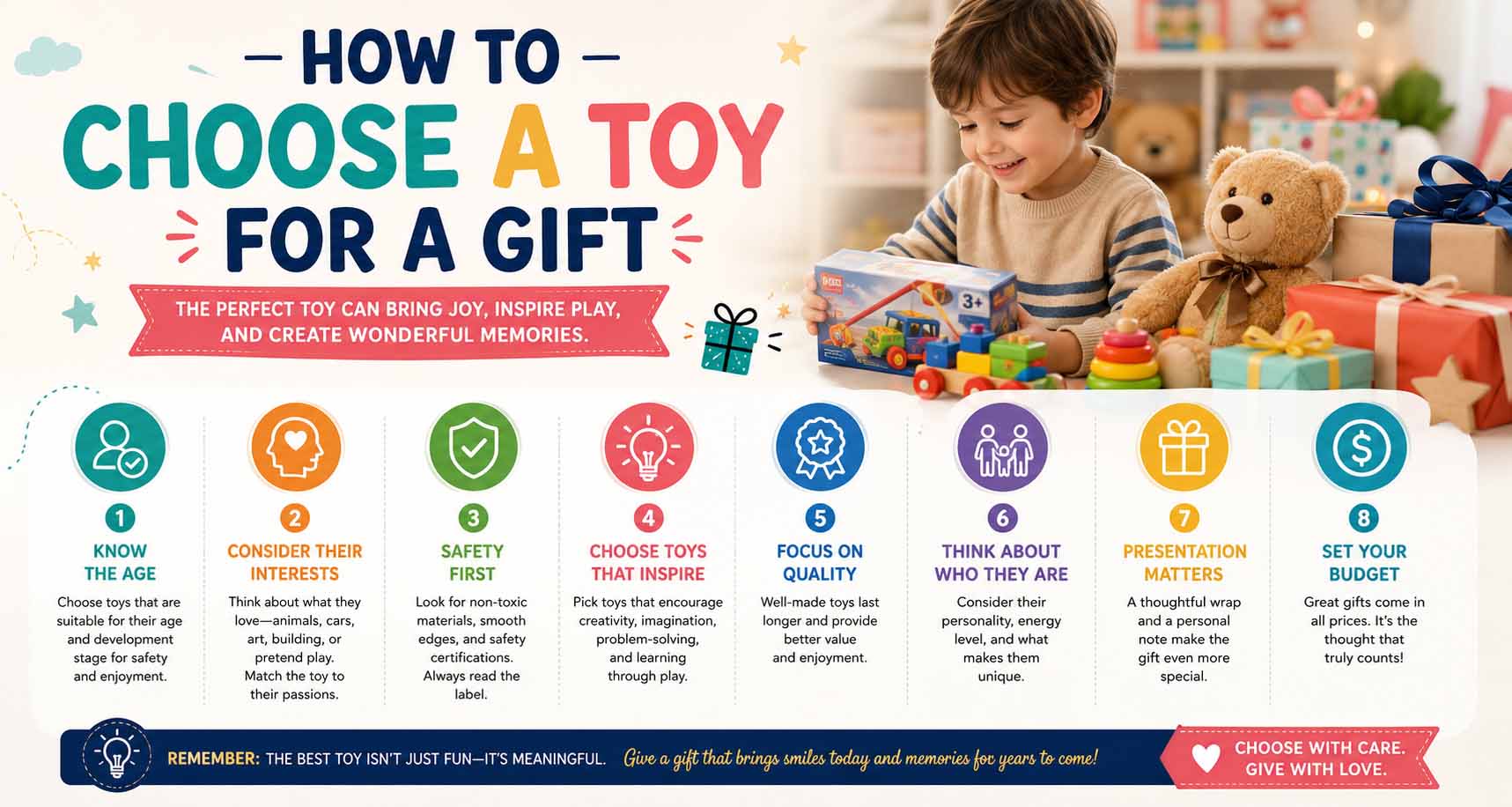 how to choose a toy for a gift