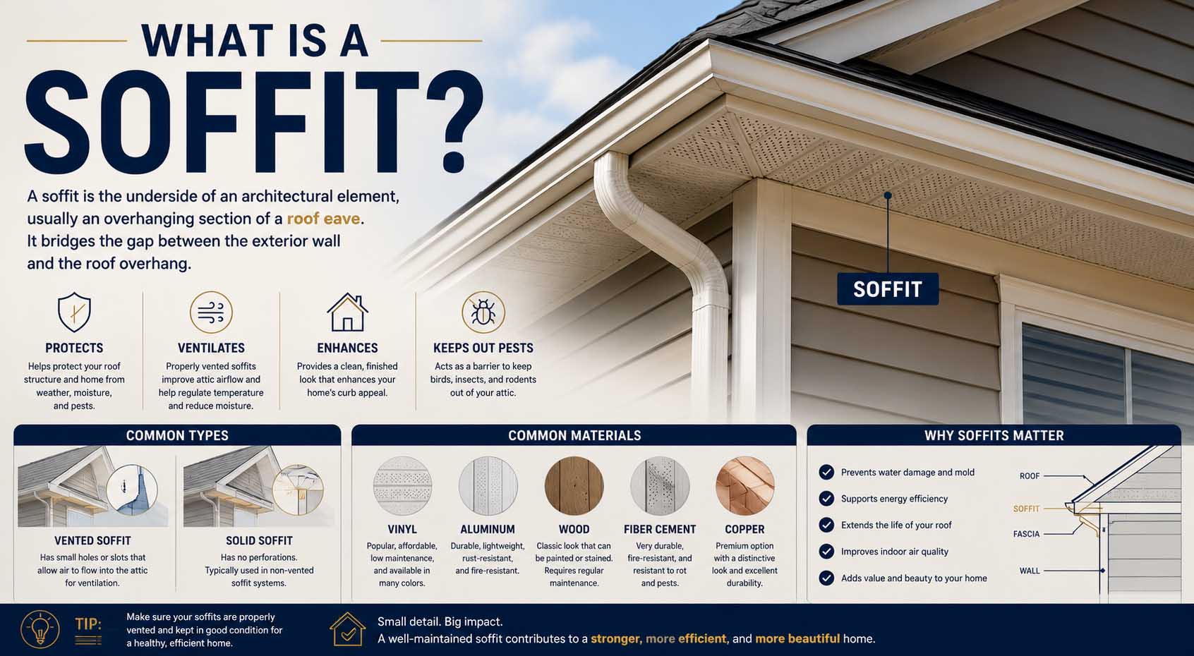 what is a soffit