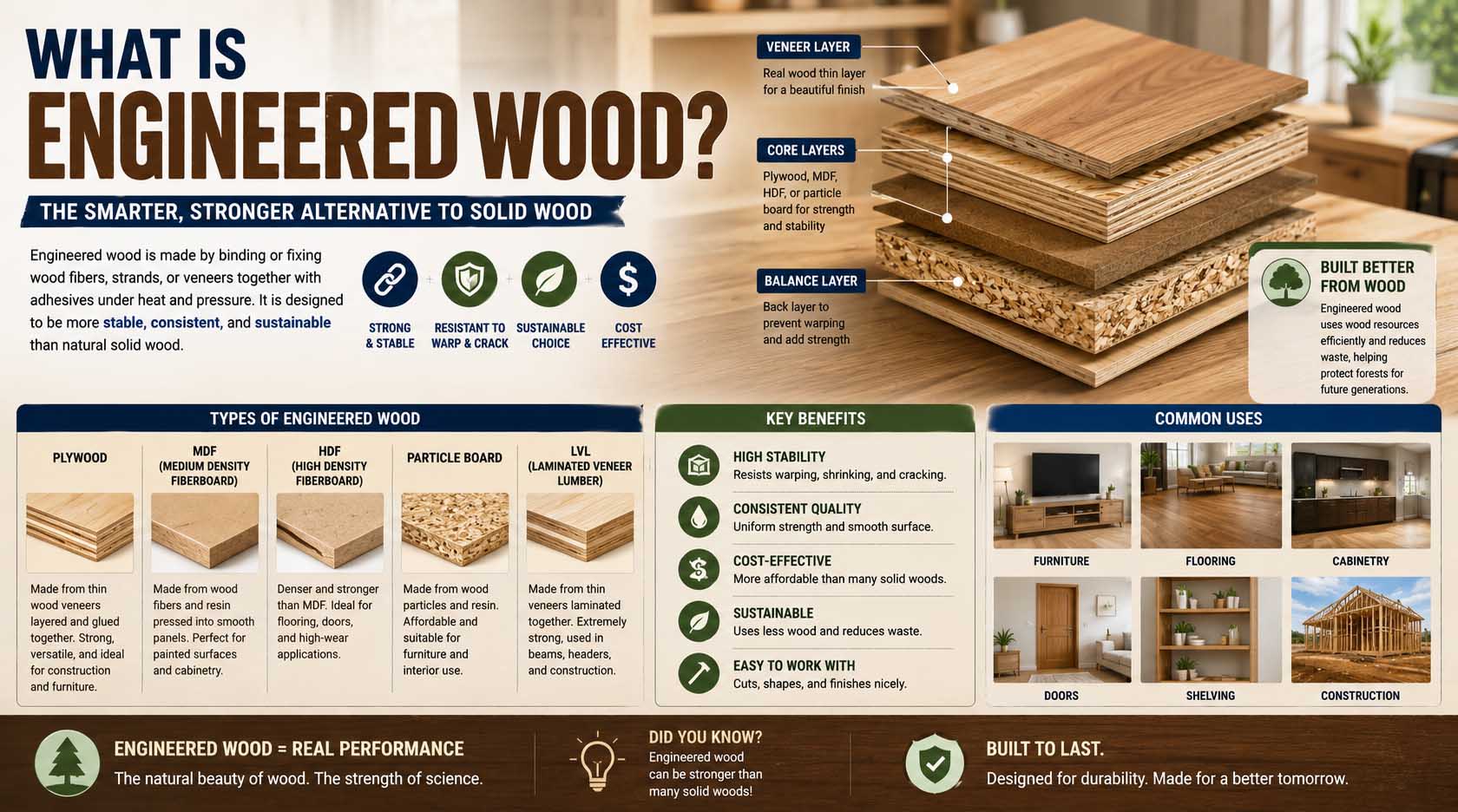 what is engineered wood