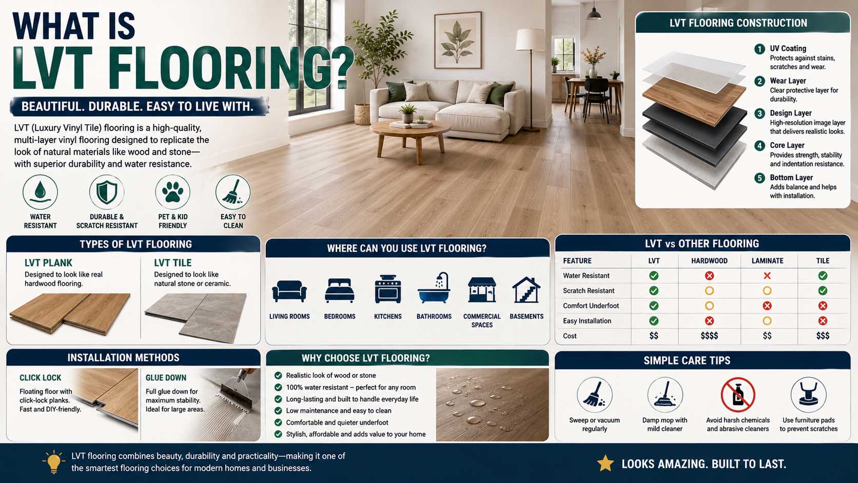 what is lvt flooring