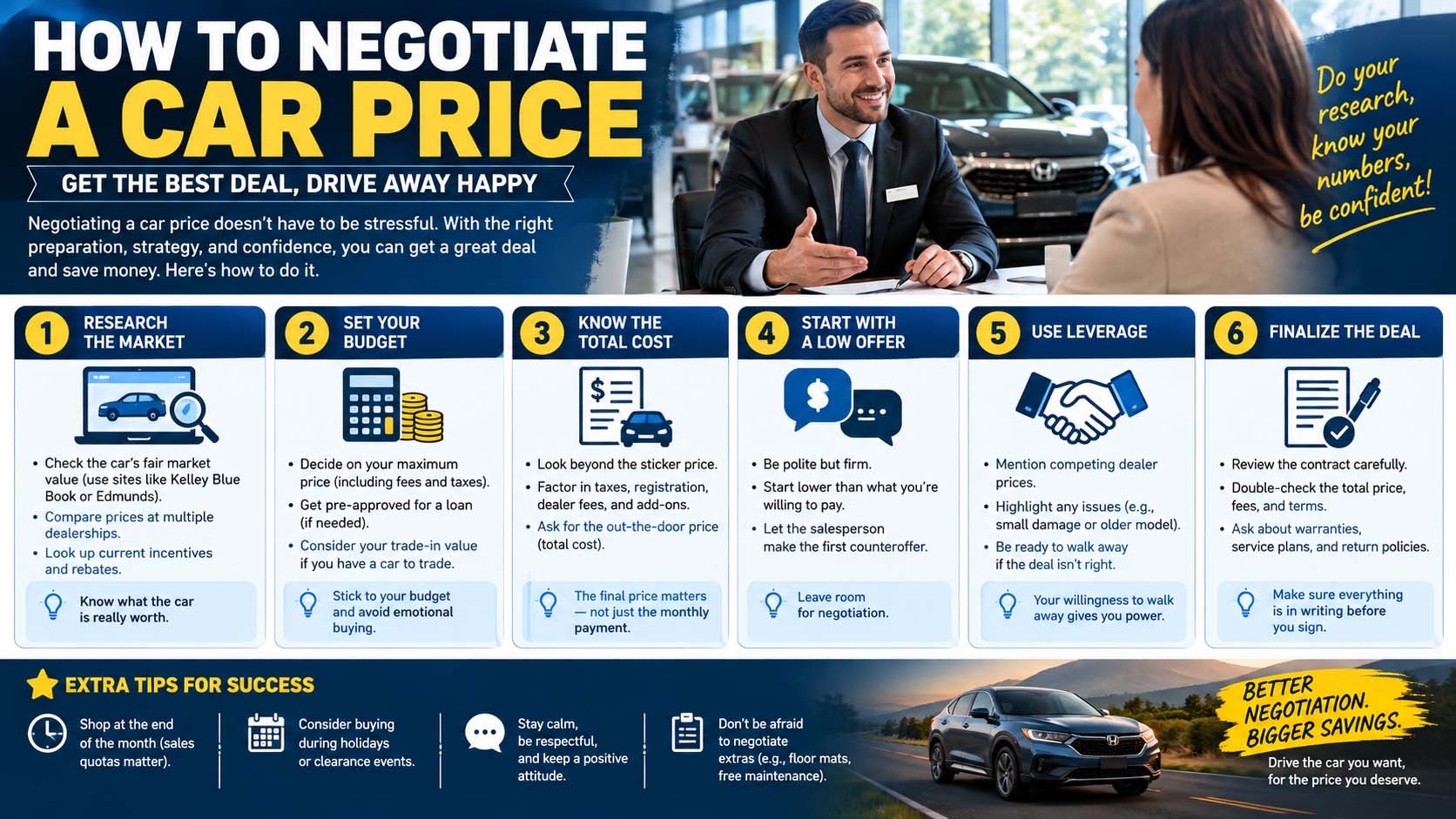 how to negotiate a car price
